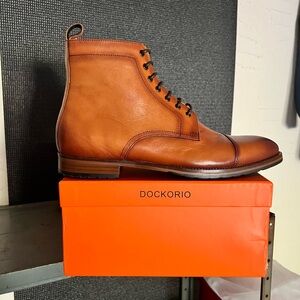 Men's Brown Leather Boots